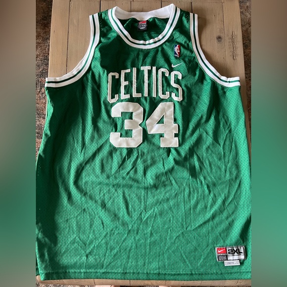 Vintage Nike Stitched Boston Celtics Paul Pierce Jersey Mens XXL